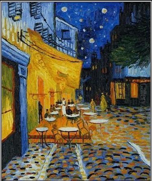 Cafe Terrace At Night by Vincent Van Gogh