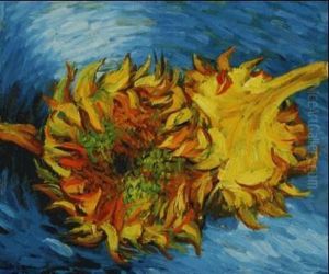 Two Sunflowers by Vincent Van Gogh
