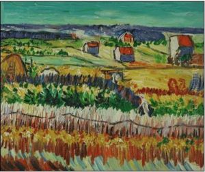 The Harvest by Vincent Van Gogh
