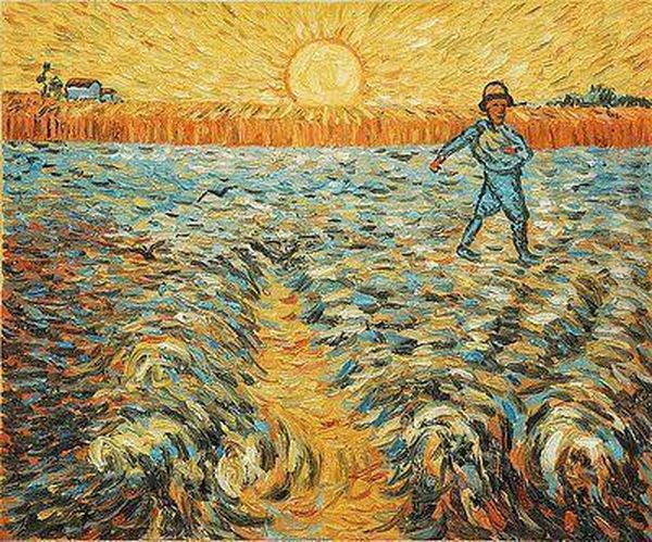 Sower With Setting Sun - view 1
