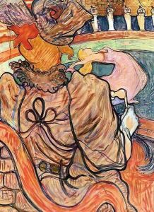 At the Nouveau Cirque: the Dancer and Five Stuffed Shirts