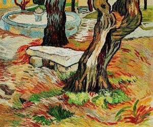 The Bench At Saint Remy thumbnail