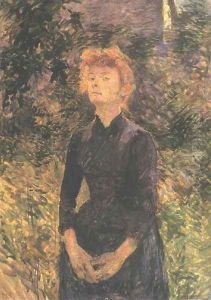 In Batignolles... by Henri De Toulouse-Lautrec