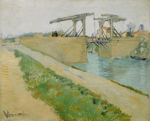 The Langlois Bridge by Vincent Van Gogh