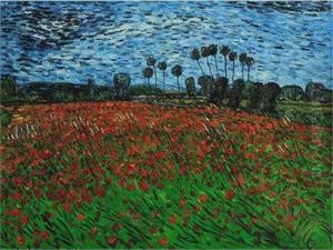 Edge Of A Wheat Field by Vincent Van Gogh
