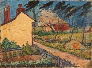 French Impressionist Landscape by Vincent Van Gogh
