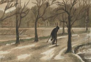 Winter, Ook In Het Leven (naar
Jozef Israels): Winter, In Life Aswell (after Jozef Israels) by Vincent Van Gogh