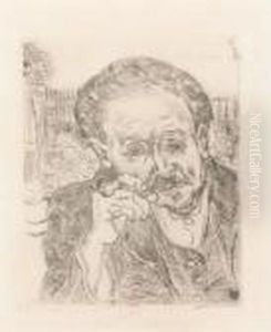 Portrait Of Dr. Gachet by Vincent Van Gogh