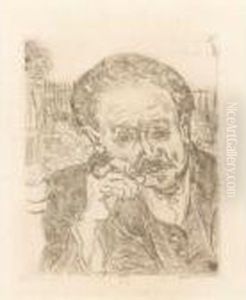 Portrait Of Dr. Gachet (van Heugten / Pabst 10) by Vincent Van Gogh