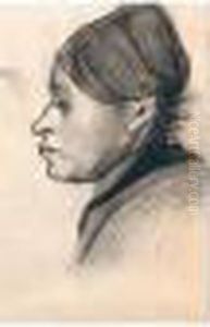 Head Of A Peasant Woman: Left Profile