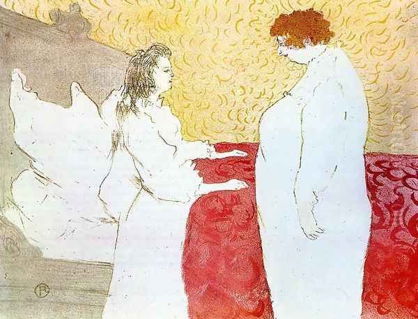 Elles: Woman in Bed, Profile, Getting Up - view 1