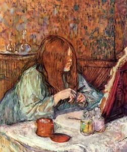 Woman at Her Toilette: Madame Poupoule by Henri De Toulouse-Lautrec