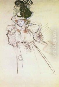 Misia Natanson by Henri De Toulouse-Lautrec