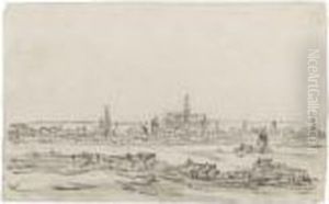 Panoramic View Of Haarlem