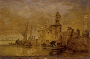 Port En Hollande by Jan van Goyen