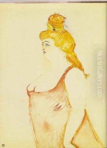 Cocyte in the 'Belle Hélene' by Henri De Toulouse-Lautrec