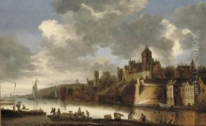 A View Of Nijmegen With 'het Valkhof'