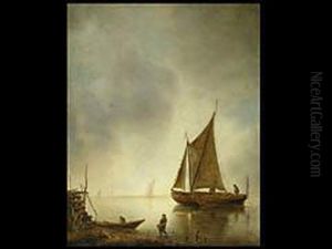 Fischer Am Ufer by Jan van Goyen