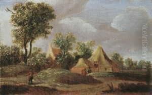 Bewaldete Landschaft Mit by Jan van Goyen