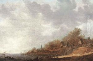 A Village At The Banks Of A River