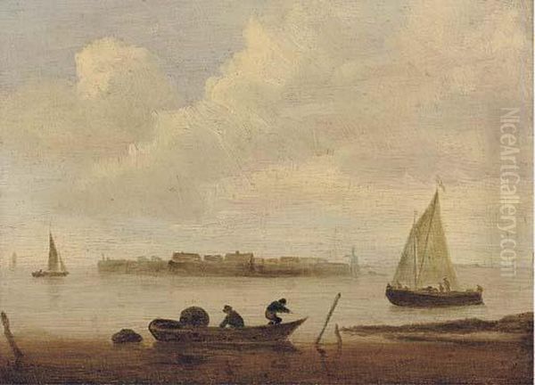 Figures In A Boat - view 1