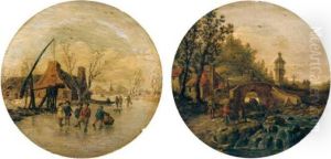 Winter And Summer Landscapes by Jan van Goyen