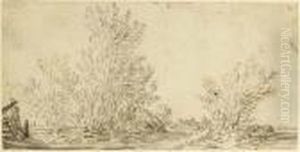 A Landscape With Trees by Jan van Goyen