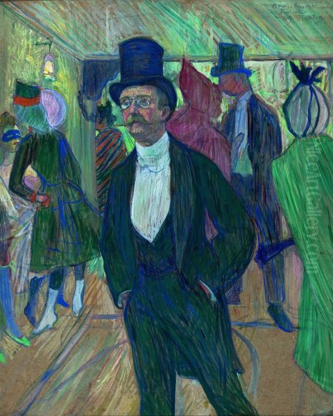 Portrait of Mr Fourcade - view 1