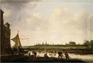 A View Of The City Of Leiden