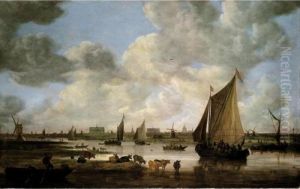 Leiden - The Hague by Jan van Goyen