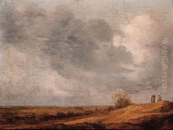 Peasants In An Extensive Landscape - view 1