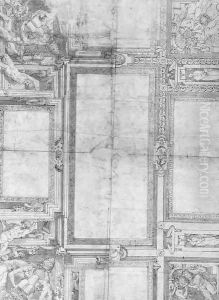 Alternative Designs for a Ceiling with Putti holding the Arms of Pope Julius III de Monte