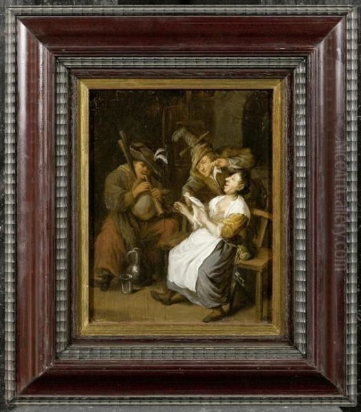 Musicians In A Tavern - view 1