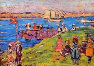 Harbor, Afternoon 1903-1906 by Henri De Toulouse-Lautrec
