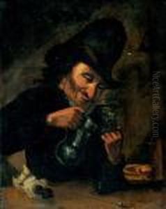 Le Buveur by Egbert Jaspersz. van, the Elder Heemskerck
