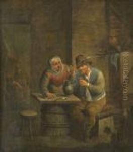 Scene De Taverne by Egbert Jaspersz. van, the Elder Heemskerck