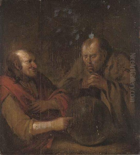 Democritus And Heraclitus - view 1