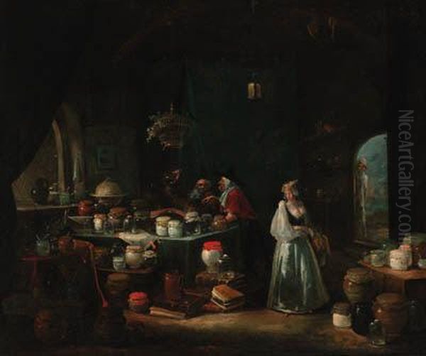 The Quack Doctor by Egbert Jaspersz. van, the Elder Heemskerck