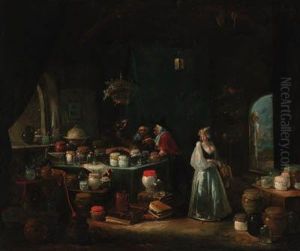 The Quack Doctor by Egbert Jaspersz. van, the Elder Heemskerck