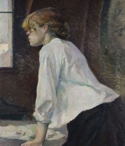 La blanchisseuse by Henri De Toulouse-Lautrec