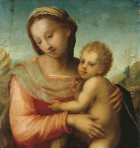 The Madonna and Child 2 by Henri De Toulouse-Lautrec
