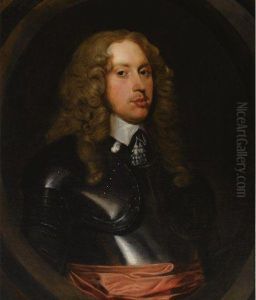 Portrait Of A Man In Armour, Bust Length by Gerrit Van Honthorst
