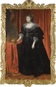 Portrait Of Princess Elizabeth, Queen Of Bohemia (1596-1662) by Gerrit Van Honthorst