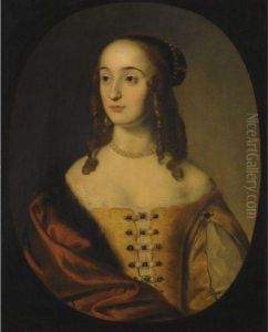 Portrait Of Henriette Marie Princess Palatine (1626-1651) Portrait Of Henriette Marie Princess Palatine (1626-1651)