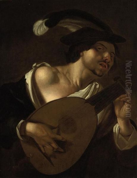The Lute Player - view 1