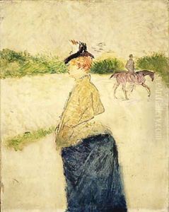 Eilie late 1890s by Henri De Toulouse-Lautrec