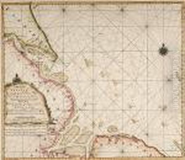 Coastal Sea Chart Of 
Lincolnshire &amp; North Norfolk '...extending From Eckles To 
Flamborough Head' - view 1
