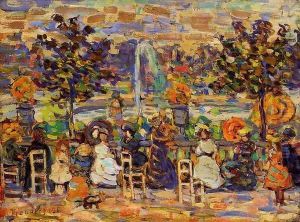 In Luxembourg Gardens 1907