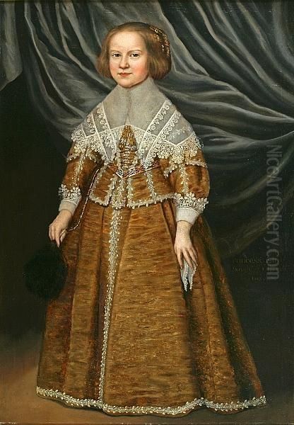 Portrait Of Princess Elizabeth, Daughter Of Charles I Of England - view 1