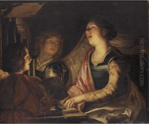 St. Cecilia by Gerrit Van Honthorst